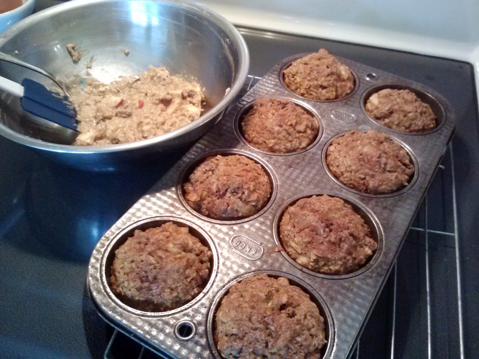 healthy kitchen sink muffins