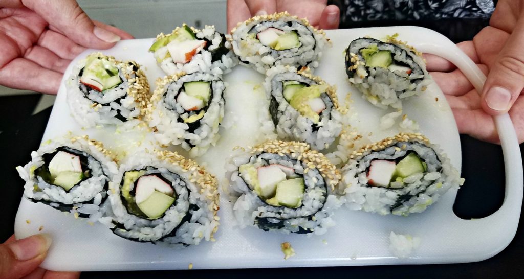 Sushi California Rolls | Meemaw Eats